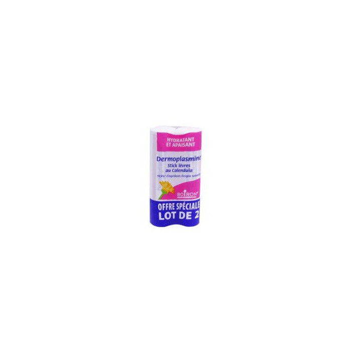 Dermoplasmine Stick lèvres au Calendula Boiron Lot de 2