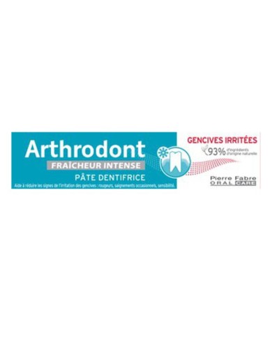 ARTHRODONT Fraicheur Intense - dentifrice gencives irritées Tube de 75 ml