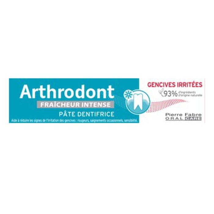 ARTHRODONT Fraicheur Intense - dentifrice gencives irritées Tube de 75 ml ARTHRODONT Fraicheur Intense - dentifrice gencives irritées Tube de 75 ml