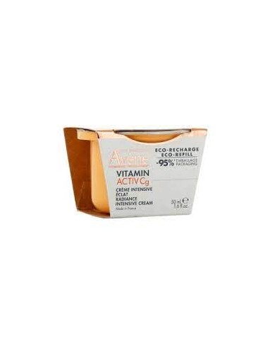 AVENE VITAMIN ACTIV Cg Crème intensive éclat Recharge de 50 ml AVENE VITAMIN ACTIV Cg Crème intensive éclat Recharge de 50 ml