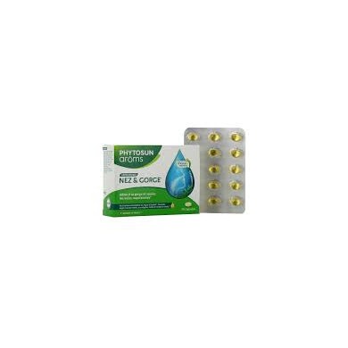 PHYTOSUN AROMS Capsules Nez et Gorge Boite de 30 PHYTOSUN AROMS Capsules Nez et Gorge Boite de 30