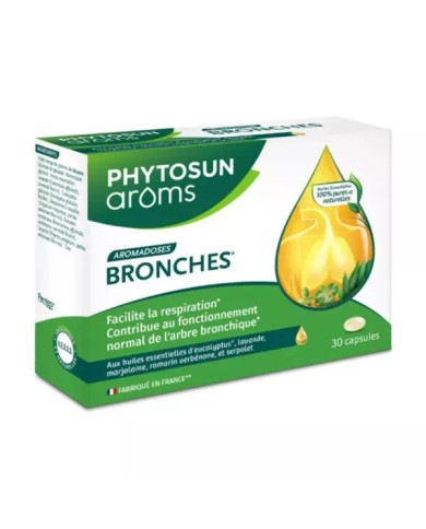 PHYTOSUN AROMS Capsules Bronches Boite de 30