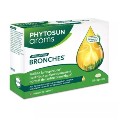 PHYTOSUN AROMS Capsules Bronches Boite de 30 PHYTOSUN AROMS Capsules Bronches Boite de 30