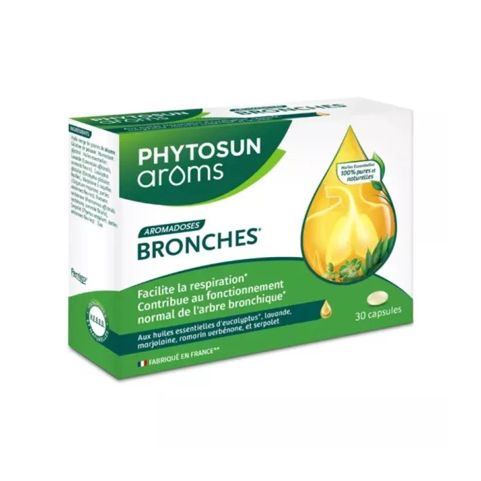 PHYTOSUN AROMS Capsules Bronches Boite de 30