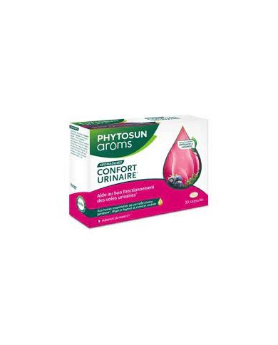 PHYTOSUN AROMS Capsules confort urinaire Boite de 30 PHYTOSUN AROMS Capsules confort urinaire Boite de 30