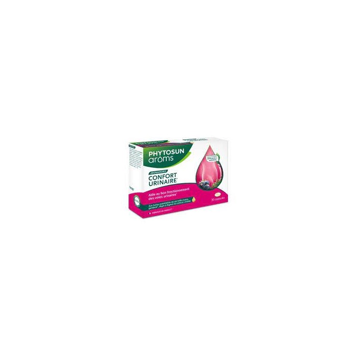 PHYTOSUN AROMS Capsules confort urinaire Boite de 30 PHYTOSUN AROMS Capsules confort urinaire Boite de 30