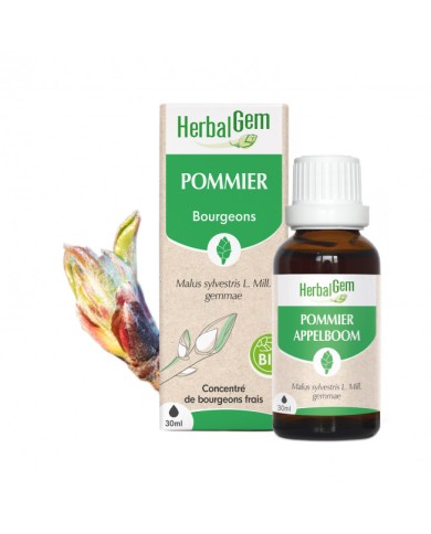HERBALGEM Bourgeon de Pommier Flacon de 30 ml HERBALGEM Bourgeon de Pommier Flacon de 30 ml