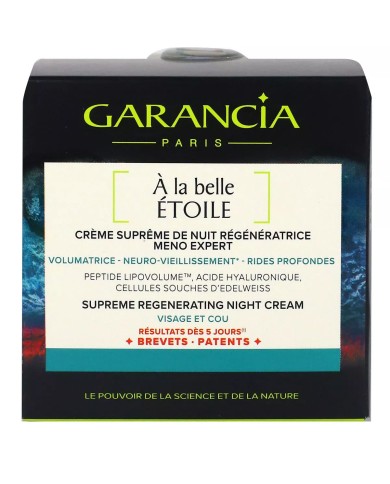 GARANCIA A la belle étoile crème suprême de nuit régénératrice Pot de 40ml GARANCIA A la belle étoile crème suprême de nuit régénératrice Pot de 40ml