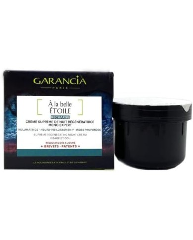 GARANCIA A la belle étoile crème suprême de nuit régénératrice Recharge de 40ml GARANCIA A la belle étoile crème suprême de nuit régénératrice Recharge de 40ml