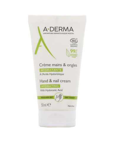 ADERMA Crème mains au lait d'avoine Tube de 50 ml