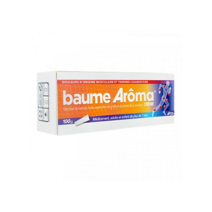 BAUME AROMA Crème tube de 100 Grammes