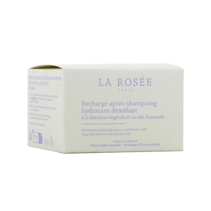 La Rosée Recharge Après-Shampoing Hydratant Démêlant Pot de 200 grammes