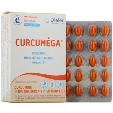 DIELEN CURCUMEGA Boite de 60 capsules