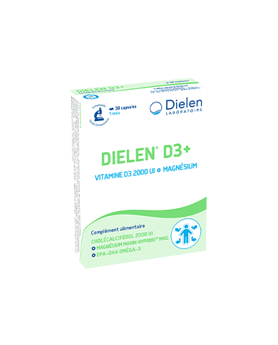 DIELEN D3+ Boite de 30 capsules