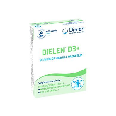 DIELEN D3+ Boite de 30 capsules