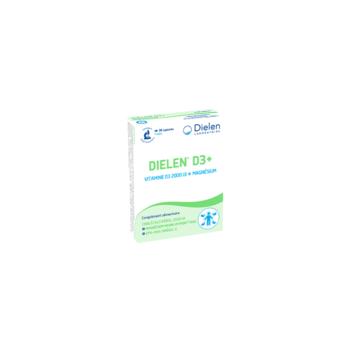 DIELEN D3+ Boite de 30 capsules