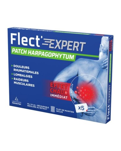 Flect'Expert Patch Harpagophytum Boite de 5 + filet de maintien