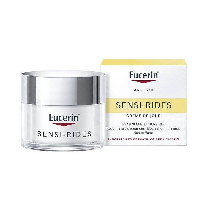 Eucerin Sensi-Rides Soin Anti-Rides Jour Peaux Sèches et sensible 50 ml