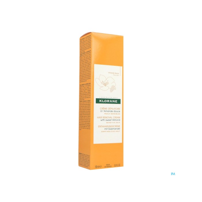 KLORANE Crème dépilatoire peaux sensibles Tube de 150 ml