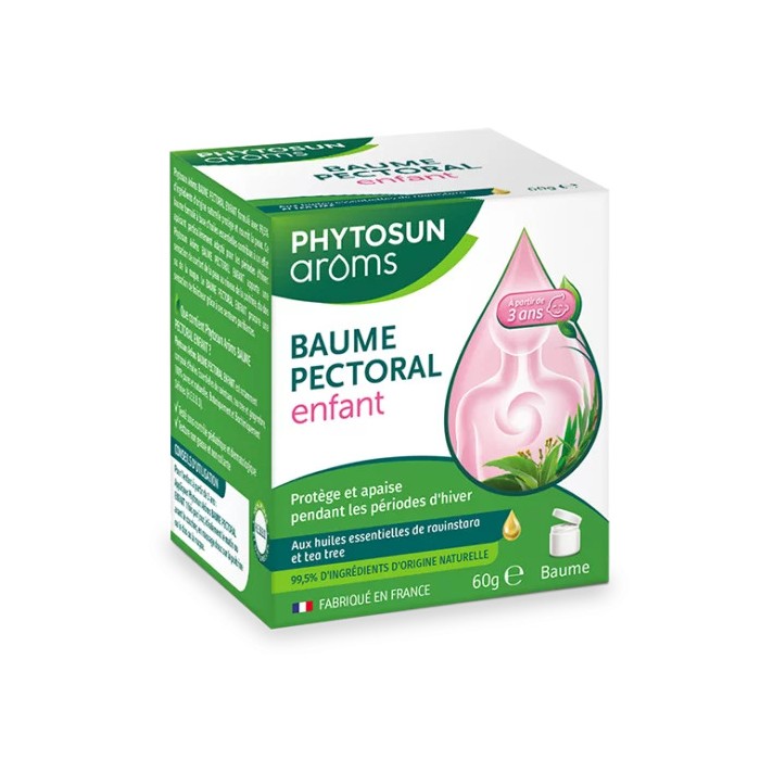 Phytosun Arôms BAUME PECTORAL ENFANT Pot de 60 grammes