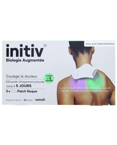 Initiv Biologie Augmentée Patch Nuque - 3 patchs