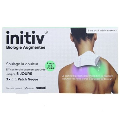 Initiv Biologie Augmentée Patch Nuque - 3 patchs