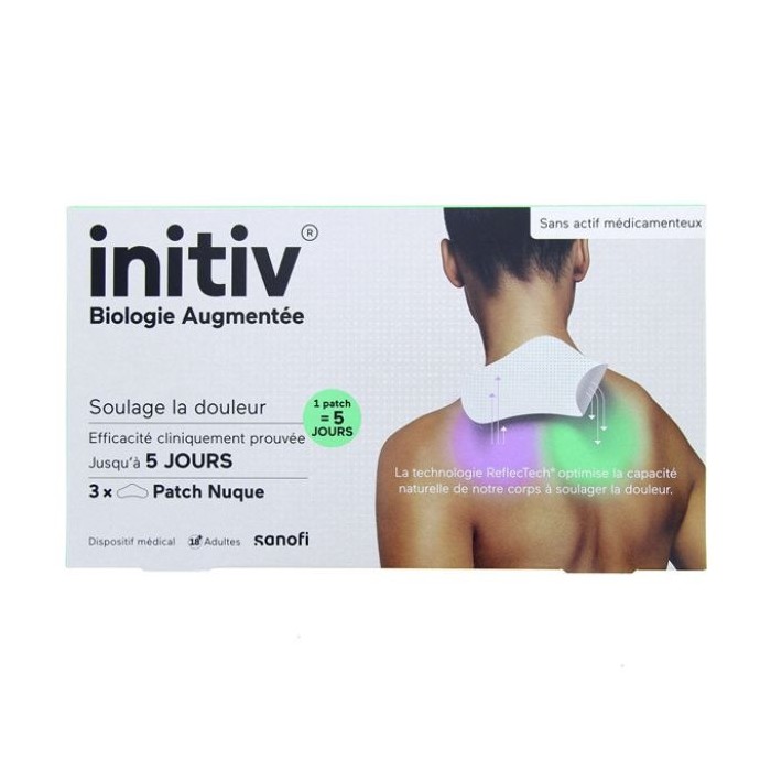 Initiv Biologie Augmentée Patch Nuque - 3 patchs