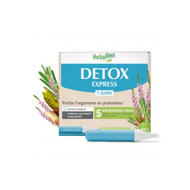 HERBALGEM DETOX EXPRESS 7 JOURS Boite de 7 doses X 10 ml HERBALGEM DETOX EXPRESS 7 JOURS Boite de 7 doses X 10 ml