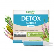 HERBALGEM DETOX EXPRESS 7 JOURS Boite de 7 doses X 10 ml