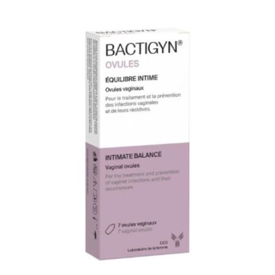 BACTIGYN Ovules Equilibre intime Boite de 7 ovules vaginaux