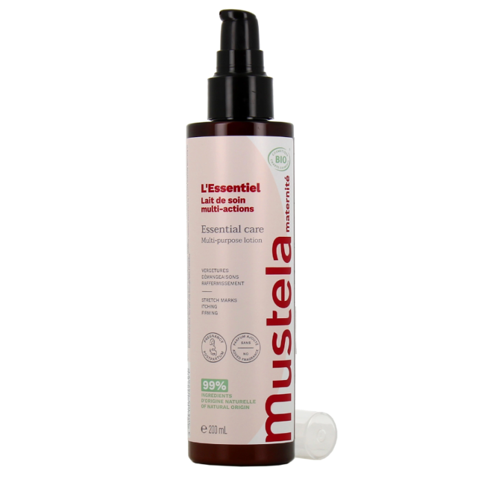MUSTELA Maternité Lait de soin multi-action Flacon pompe de 200 ml