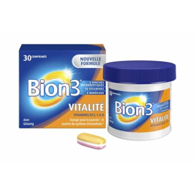 Bion 3 VITALITE Boite de 30 comprimés
