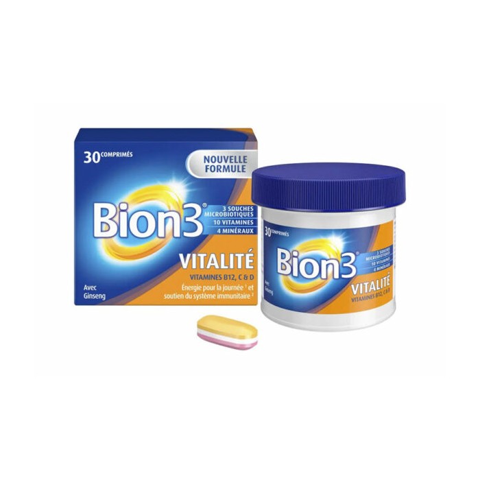 Bion 3 VITALITE Boite de 30 comprimés Bion 3 VITALITE Boite de 30 comprimés