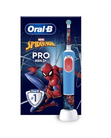 ORAL B Brosse à dents électrique enfant SPIDER-MAN 3 ans et + ORAL B Brosse à dents électrique enfant SPIDER-MAN 3 ans et +