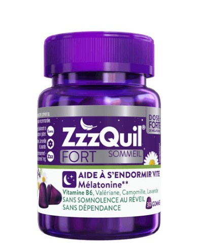 ZZZQUIL Fort sommeil 30 gummies ZZZQUIL Fort sommeil 30 gummies