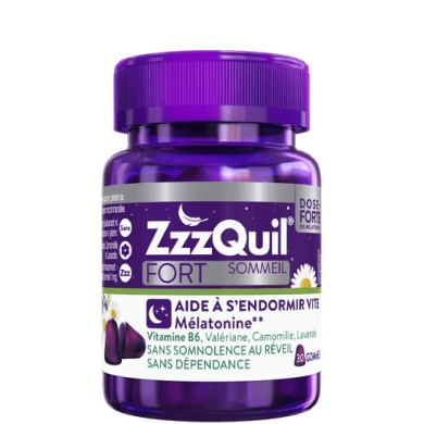 ZZZQUIL Fort sommeil 30 gummies