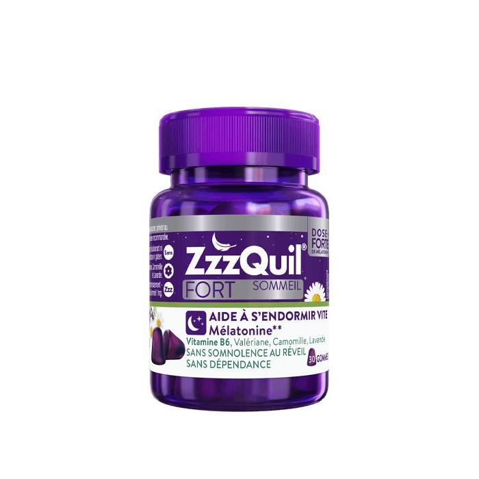 ZZZQUIL Fort sommeil 30 gummies