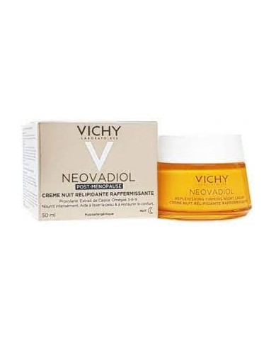 VICHY Neovadiol Post-menopause crème nuit relipidante Pot de 50ml VICHY Neovadiol Post-menopause crème nuit relipidante Pot de 50ml