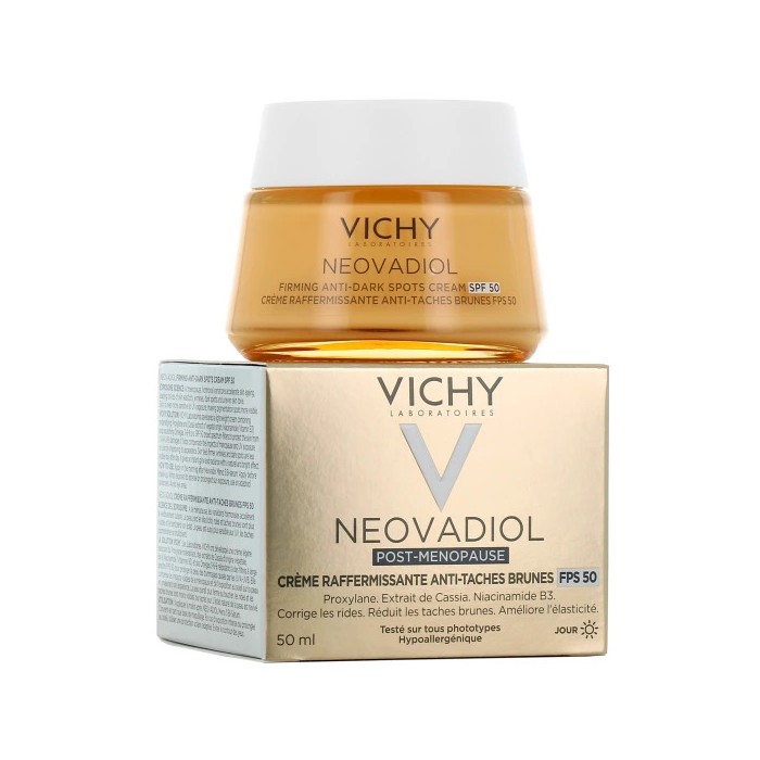 Vichy Neovadiol Crème Raffermissante Anti-Taches Brunes SPF50 Pot de 50 ml Vichy Neovadiol Crème Raffermissante Anti-Taches Brunes SPF50 Pot de 50 ml