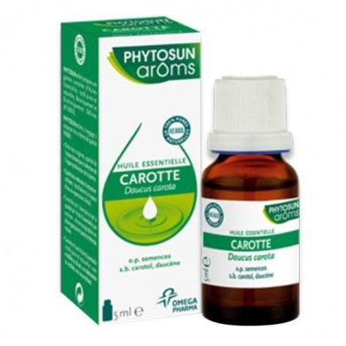 PHYTOSUN AROMS Huile essentielle CAROTTE Flacon de 5ml PHYTOSUN AROMS Huile essentielle CAROTTE Flacon de 5ml