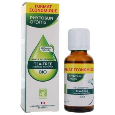 PHYTOSUN AROMS Huile essentielle de TEA TREE BIO Flacon de 30 ml PHYTOSUN AROMS Huile essentielle de TEA TREE BIO Flacon de 30 ml