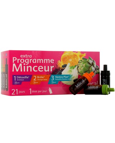 Milical Extra Programme Minceur Boite de 21 dosettes Milical Extra Programme Minceur Boite de 21 dosettes