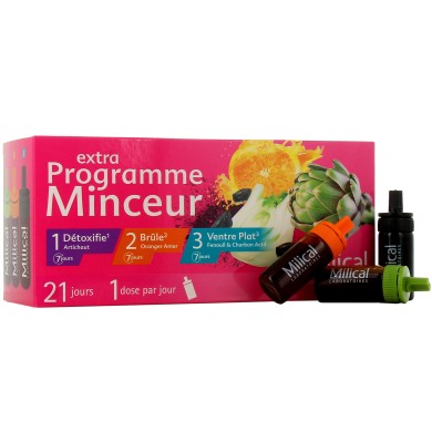 Milical Extra Programme Minceur Boite de 21 dosettes Milical Extra Programme Minceur Boite de 21 dosettes