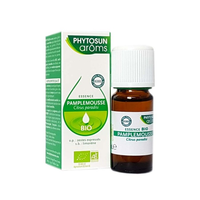 Phytosun Arôms Huile Essentielle Pamplemousse bio Flacon de10ml