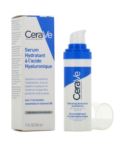 CeraVe Sérum Hydratant Acide Hyaluronique Flacon de 30 ml CeraVe Sérum Hydratant Acide Hyaluronique Flacon de 30 ml