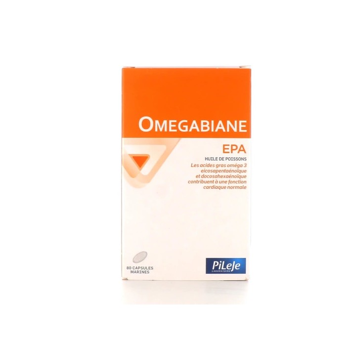 PILEJE omegabiane EPA Boite de 80 capsules