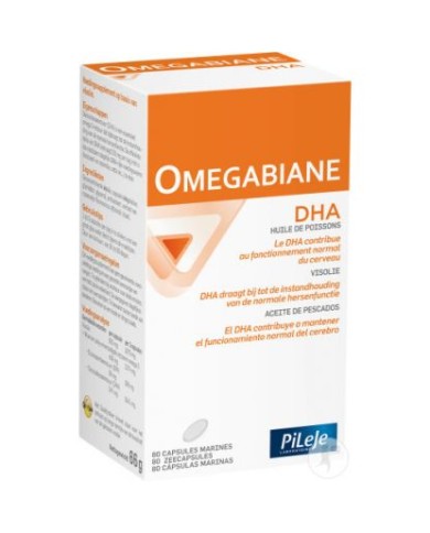 PILEJE Omegabiane DHA Boote de 80 capsules PILEJE Omegabiane DHA Boote de 80 capsules