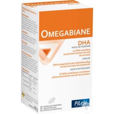 PILEJE Omegabiane DHA Boote de 80 capsules PILEJE Omegabiane DHA Boote de 80 capsules