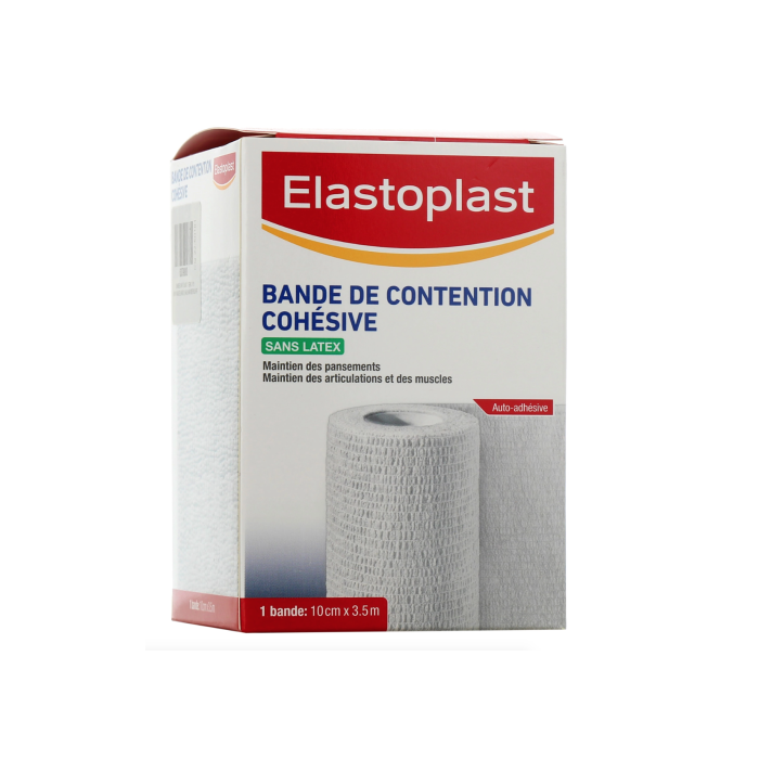 ELASTOPLAST Bandes de contention Cohésives sans latex 10 cm x 3.5 m