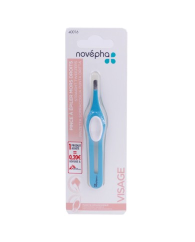 NOVÉPHA VISAGE PINCE A EPILER MORS DROITS NOVÉPHA VISAGE PINCE A EPILER MORS DROITS